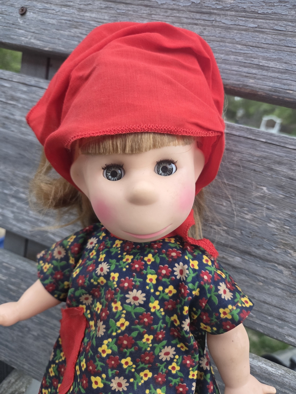Vintage 1963 17" W.M. Steig Horsman"Poor Pitiful Pearl" Doll  W/original Dress